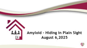 Amyloid – Hiding in Plain Sight – August 6,2025